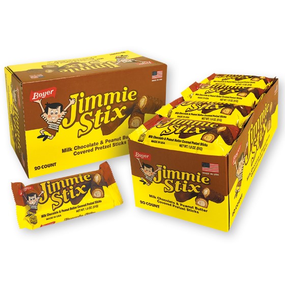 Jimmie Stix - 20 count box – Boyer Candy Company